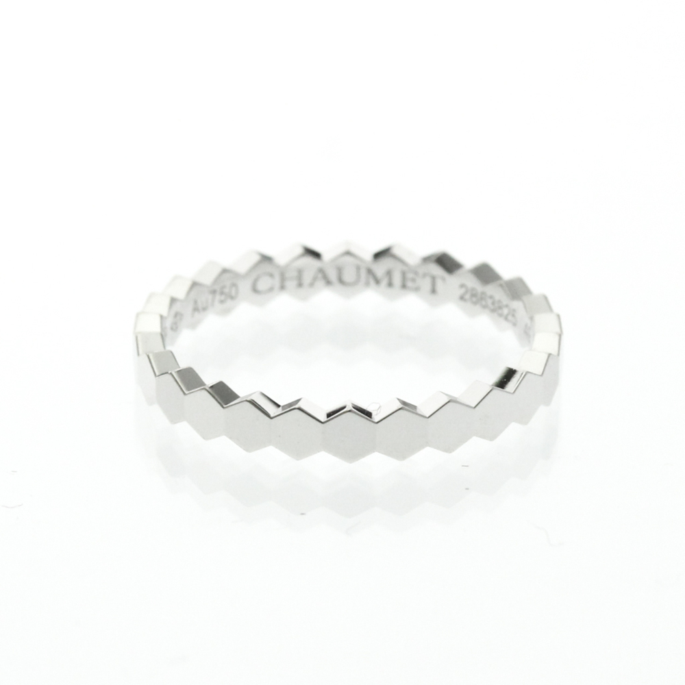 CHAUMET 18k Silver Love Ring